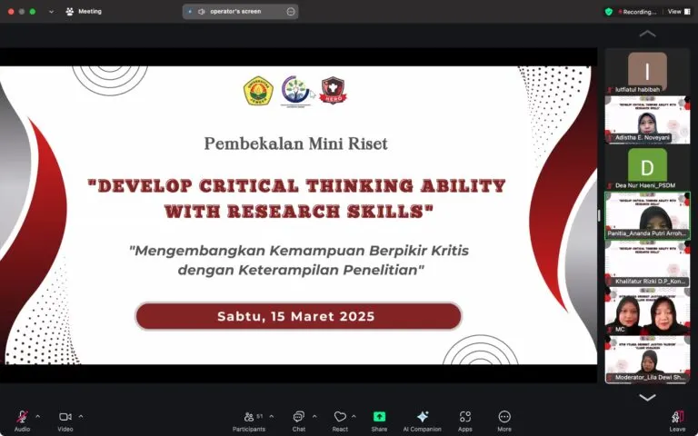 Pembekalan Mini Riset UKM HERO 2025