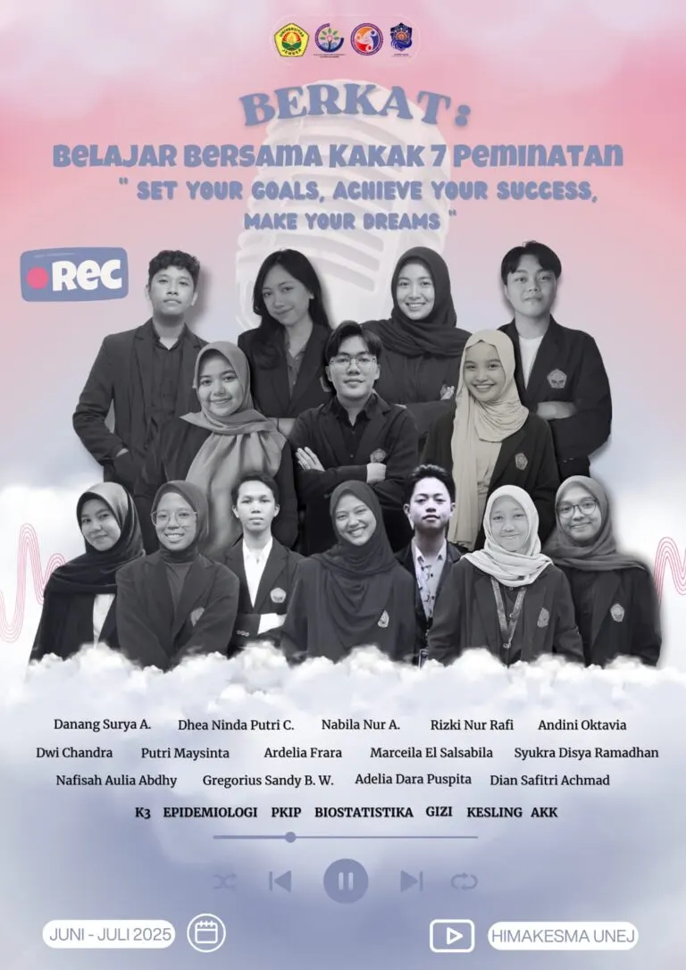 BERKAT: Belajar Bersama Kakak Tingkat 7 Peminatan di Podcast dan Youtube HIMAKESMA FKM UNEJ