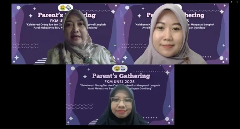 FKM UNEJ Sambut Orang Tua Mahasiswa Baru 2025 dalam Acara Parents Gathering