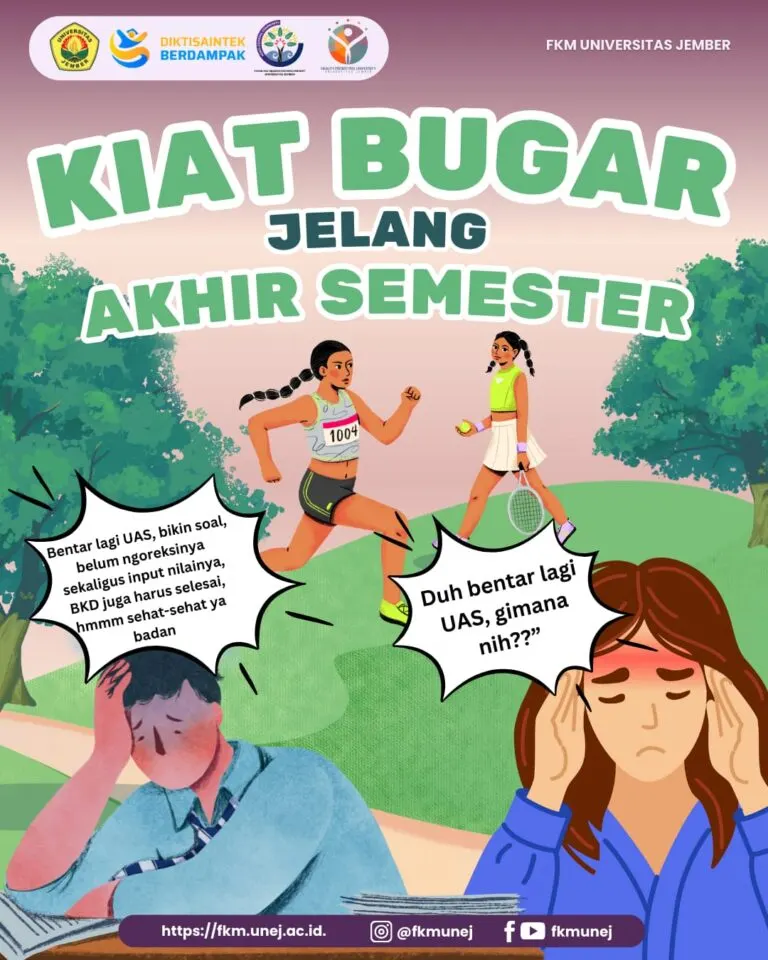 Hadapi UAS Desember 2025, Ini Kiat Bugar untuk Mahasiswa dan Dosen: “Badan Fit, Produktivitas Melejit”