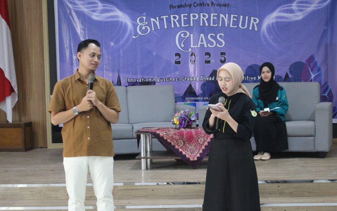 UKM Phrenship Centre Universitas Jember Sukses Gelar Entrepreneur Class 2025, Bekali Inovasi Bisnis di Era Digital