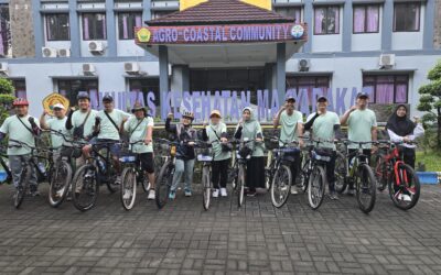 Civitas Akademika FKM UNEJ Turut Meriahkan Fun Bike Pancasila 2025
