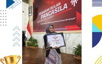 Mahasiswi FKM Unej Harumkan Nama Fakultas, Raih Juara Puisi Peringatan Bulan Pancasila Universitas Jember