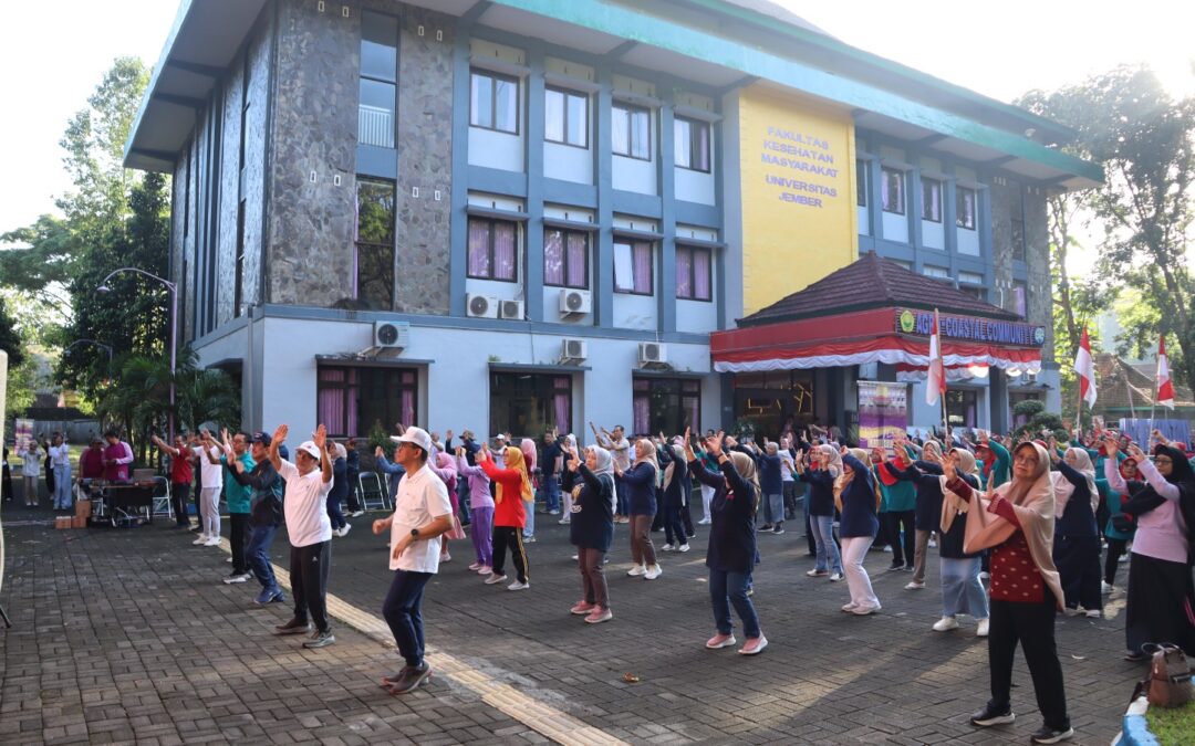 Harmoni Pagi 2025 di FKM UNEJ Berlangsung Sukses dan Meriah