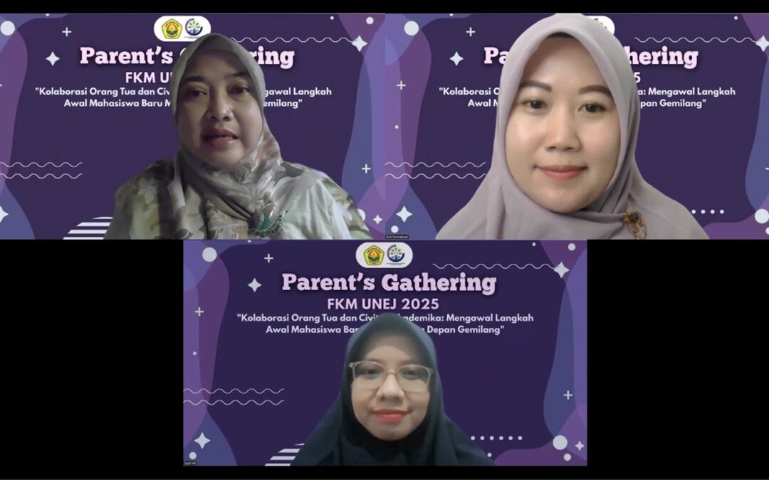 FKM UNEJ Sambut Orang Tua Mahasiswa Baru 2025 dalam Acara Parents Gathering