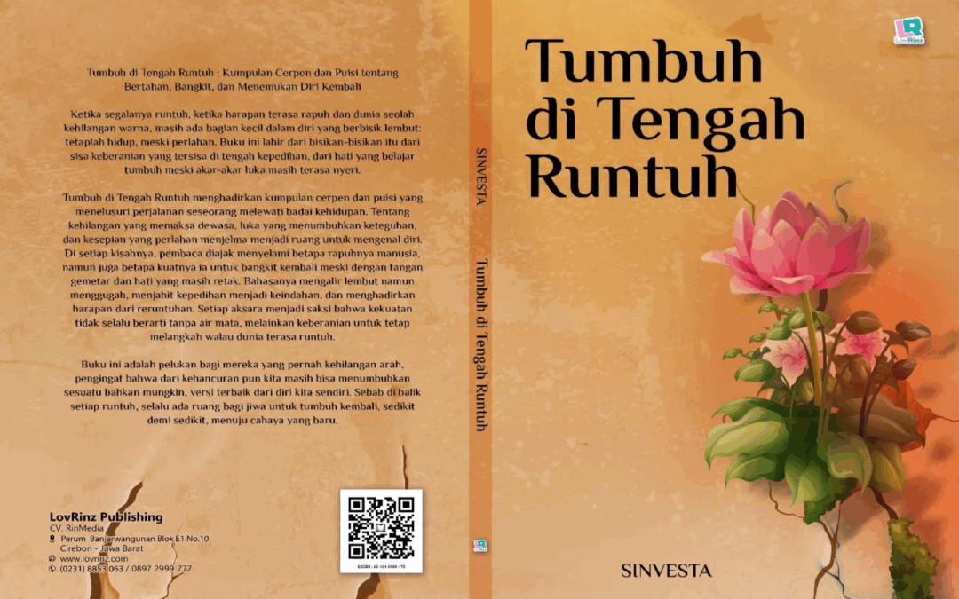 LPMKM Sinvesta FKM UNEJ Luncurkan Buku “Tumbuh di Tengah Runtuh”, Wadah Kreativitas Mahasiswa di Tengah Tantangan