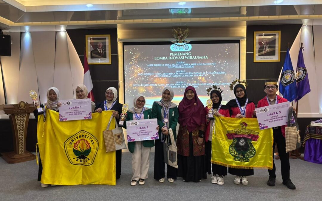 Mahasiswa FKM Ukir Prestasi Gemilang di Kancah Nasional: Sabet Juara 1 Lomba Inovasi Wirausaha IPHO 2025!
