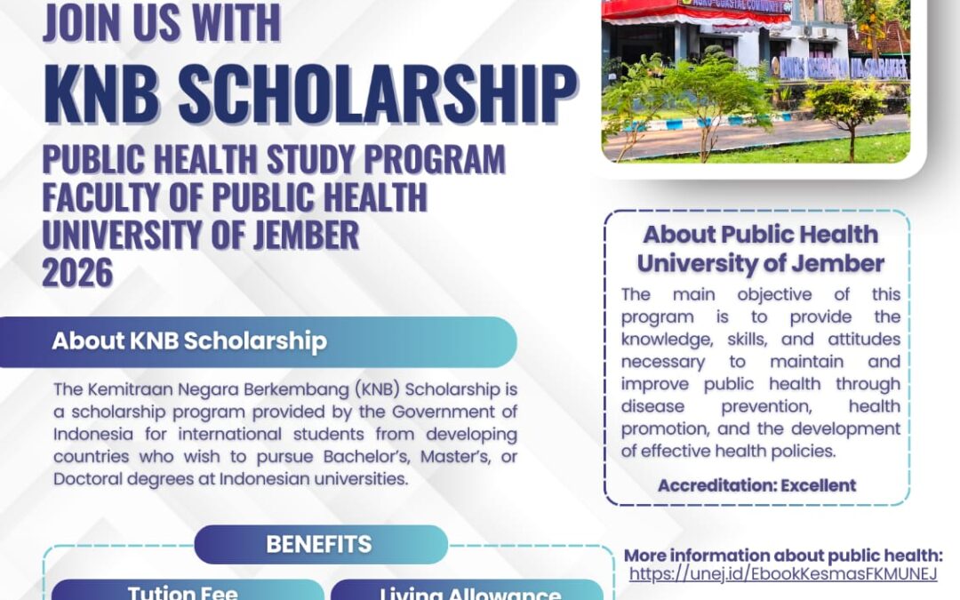 FKM Universitas Jember Buka Pintu Bagi Mahasiswa Internasional Lewat Beasiswa KNB 2026