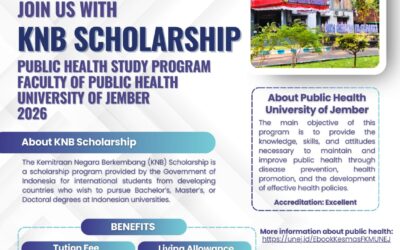 FKM Universitas Jember Buka Pintu Bagi Mahasiswa Internasional Lewat Beasiswa KNB 2026