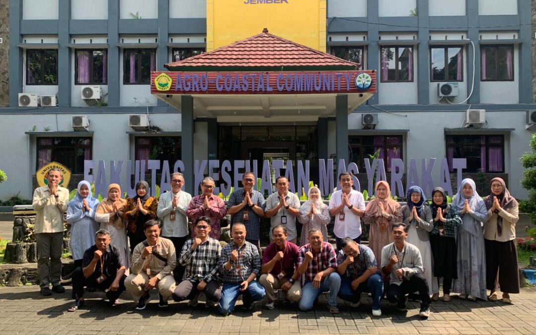 Hari Pertama Kerja Pasca Libur Panjang Nyepi dan Lebaran, Pimpinan Rektorat UNEJ Gelar Safari Silaturahmi ke FKM dan Seluruh Unit Kerja